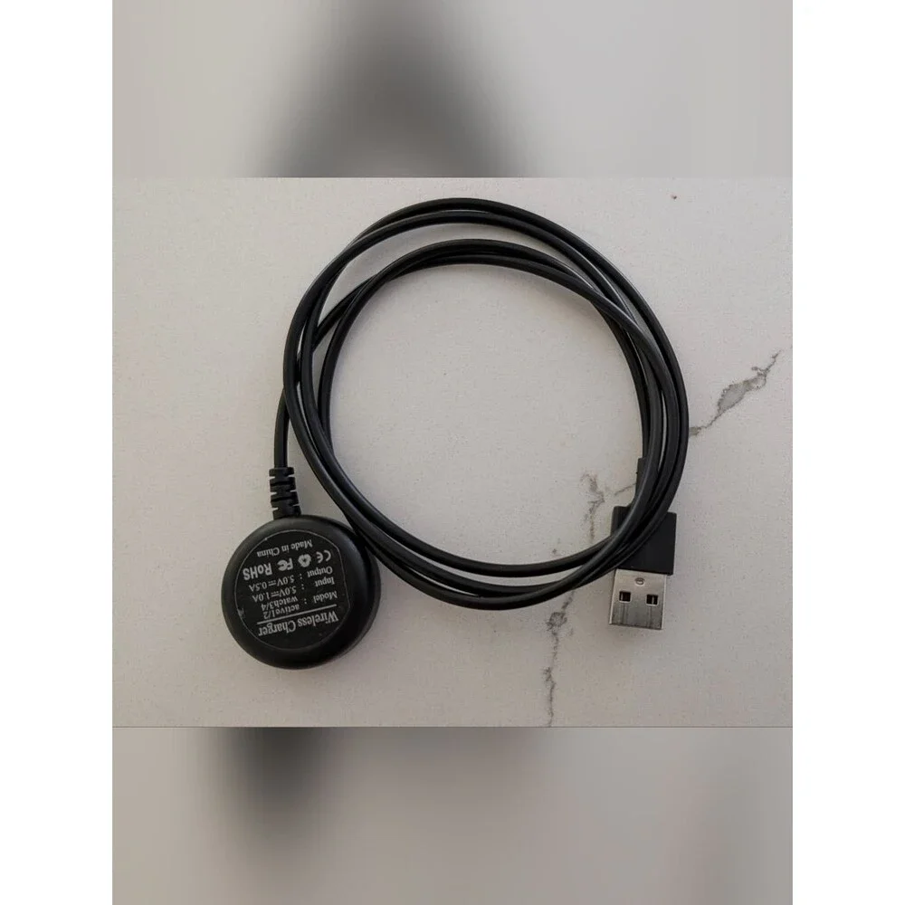 Wireless Charger Pad USB Fast Charge Samsung Galaxy Watch 3 Compatible 5V/1A